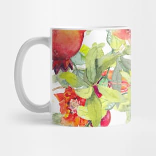 Tropical fruits pattern Mug